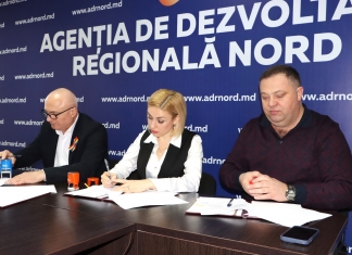 A fost semnat un contract de antrepriză, în valoare de 16,5 mil. lei, pentru implementarea proiectului „Sângerei – orașul incluziunii teritoriale (etapa II)”