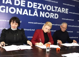 Au fost semnate două contracte de antrepriză, în valoare de 7,7 mil. lei, pentru implementarea proiectului „Crearea și dezvoltarea infrastructurii tehnico-edilitare pentru subzona Soroca a Zonei Economice Libere Ungheni-Business”